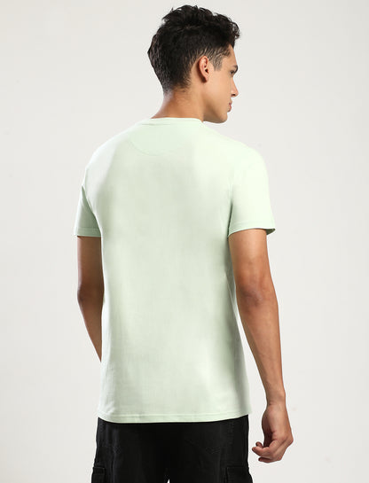 SEA GREEN - ROUND NECK - T-SHIRT