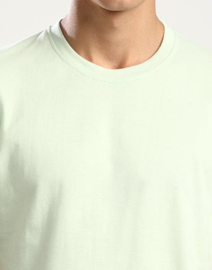 SEA GREEN - ROUND NECK - T-SHIRT