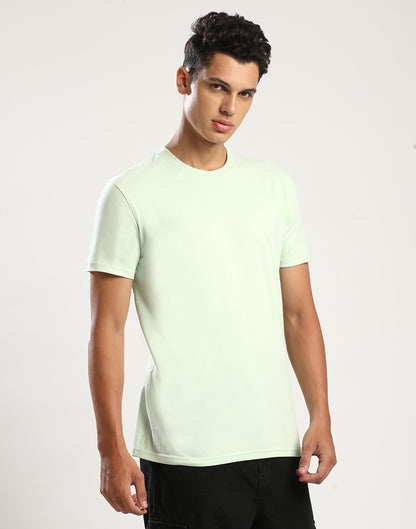 SEA GREEN - ROUND NECK - T-SHIRT