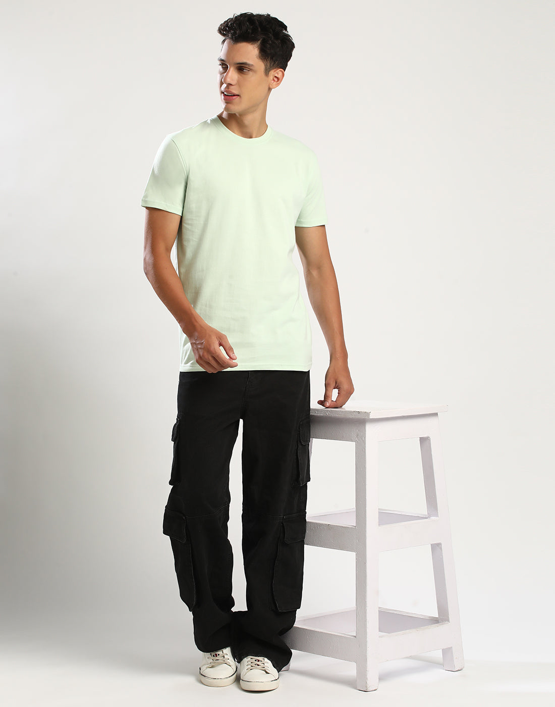 SEA GREEN - ROUND NECK - T-SHIRT