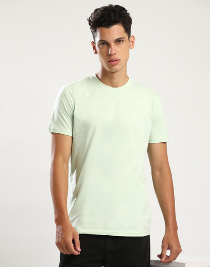 SEA GREEN - ROUND NECK - T-SHIRT