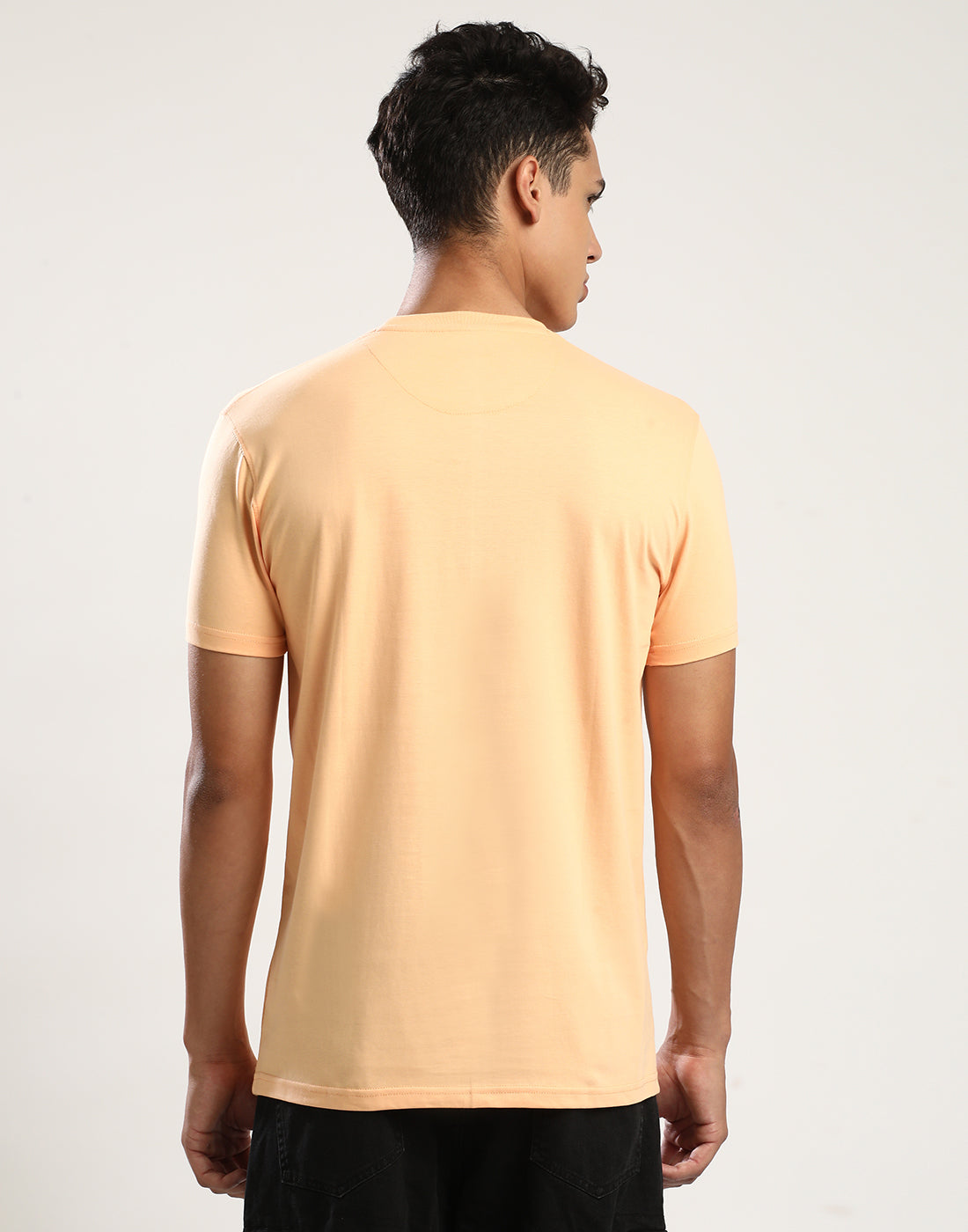 ORANGE FUZZ - ROUND NECK - T-SHIRT