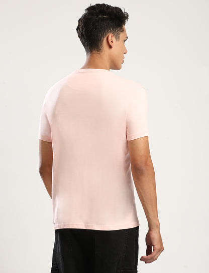 PEACH - ROUND NECK - T-SHIRT