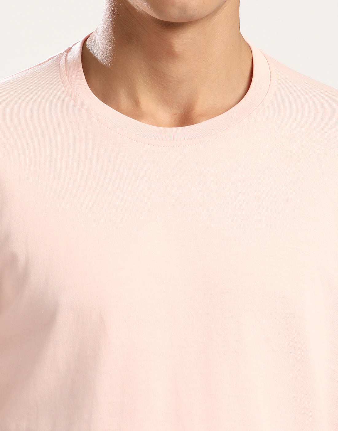 PEACH - ROUND NECK - T-SHIRT