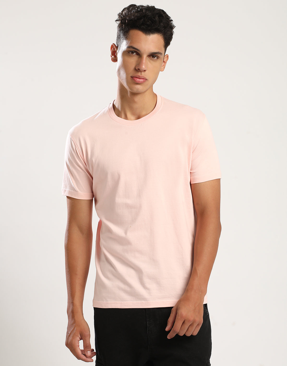 PEACH - ROUND NECK - T-SHIRT