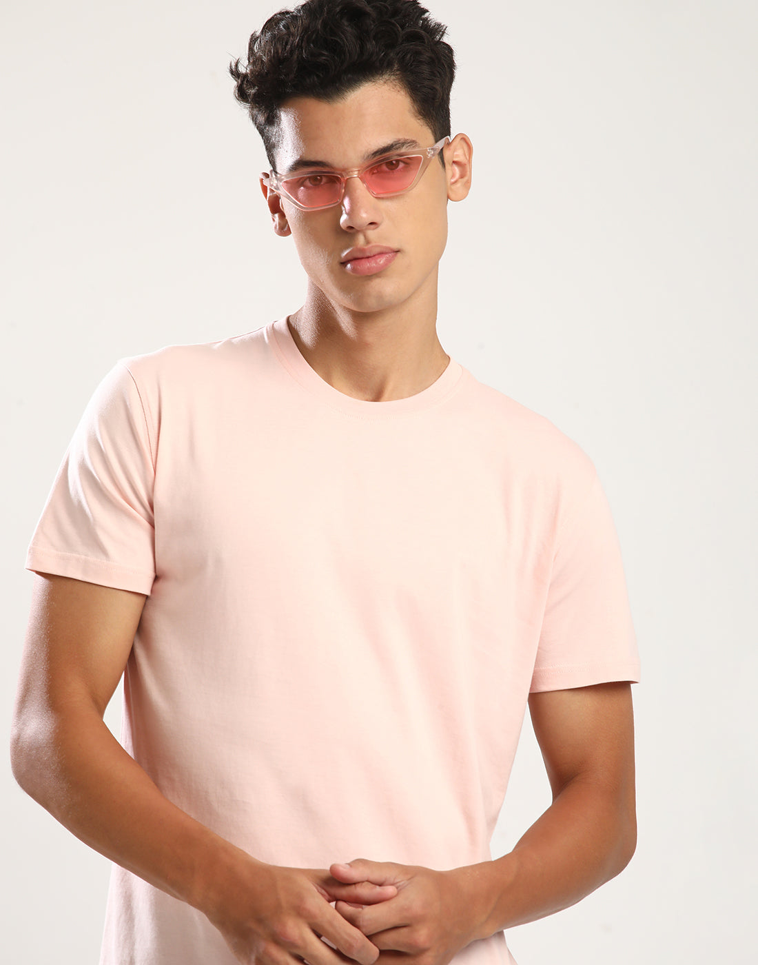 PEACH - ROUND NECK - T-SHIRT