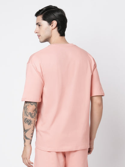 Dusty Pink Oversized Tee