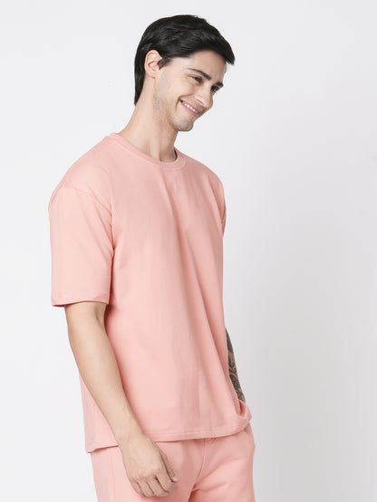 Dusty Pink Oversized Tee