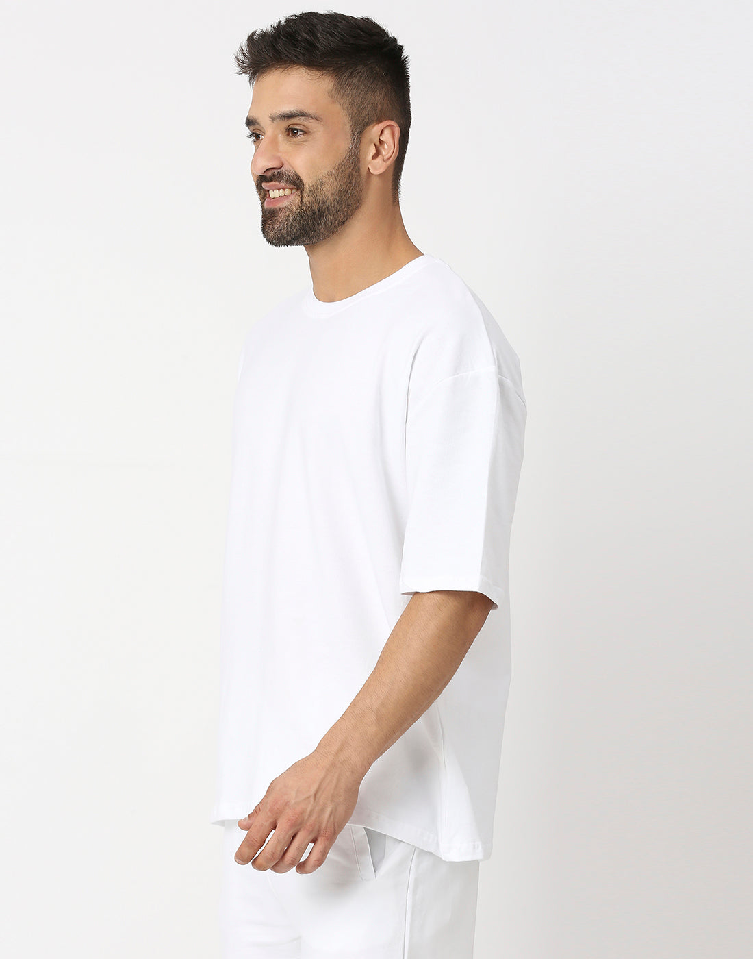 White Oversized Tee