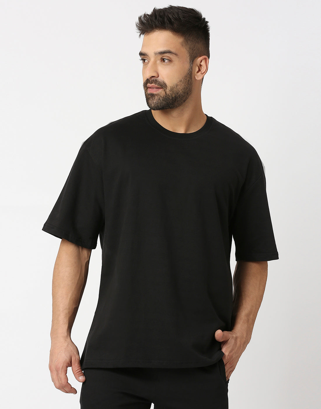 Black Oversized Tee