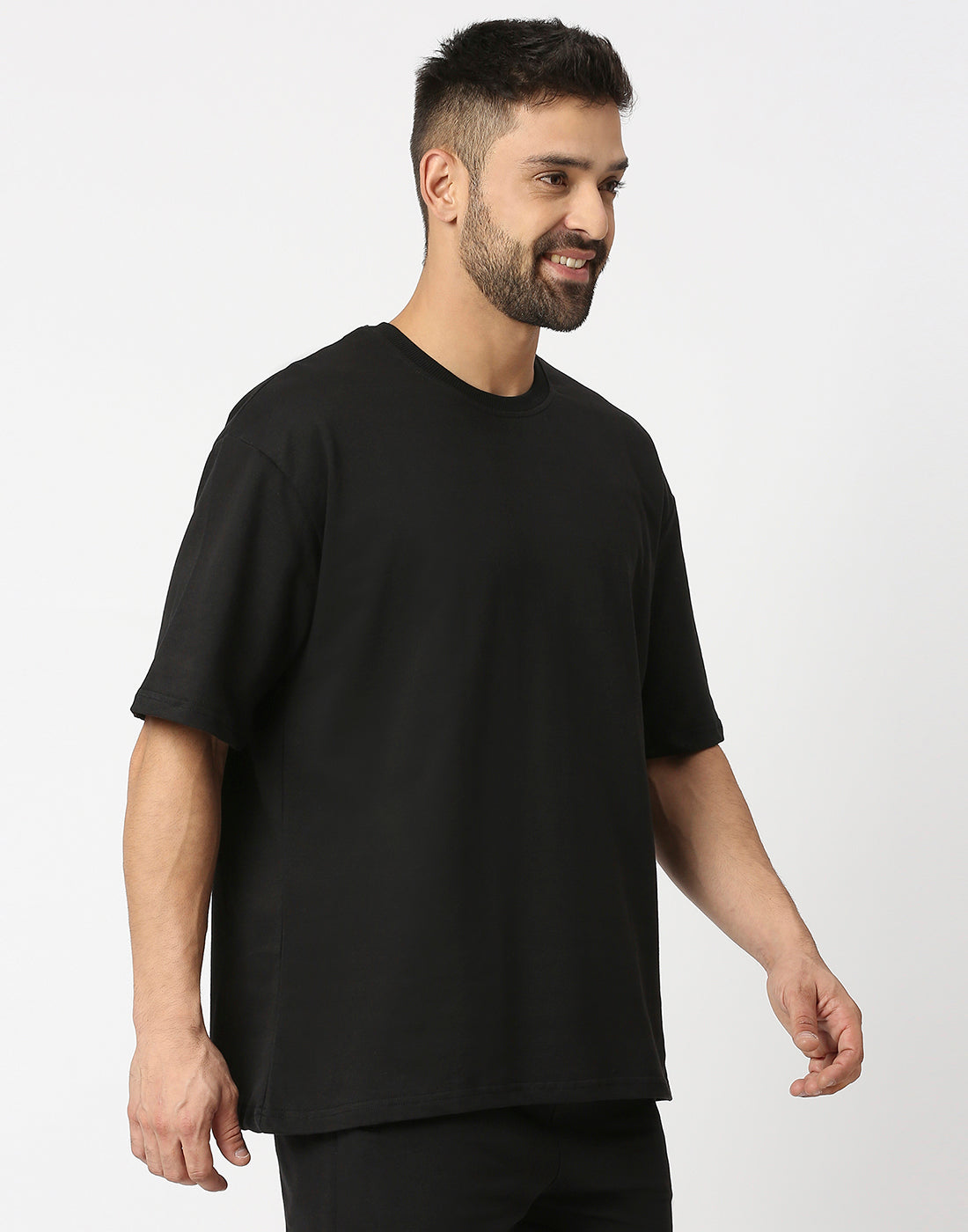 Black Oversized Tee