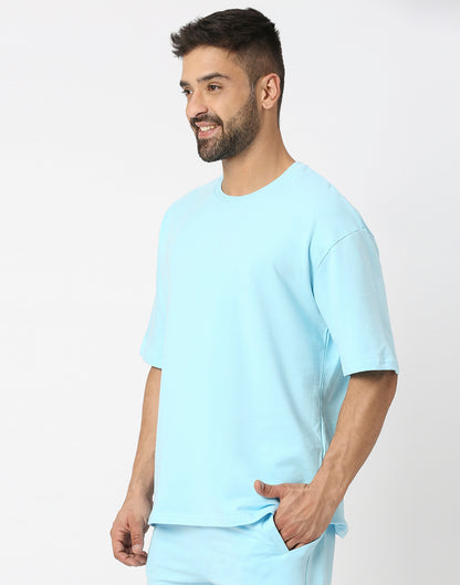 Light Blue Oversized Tee