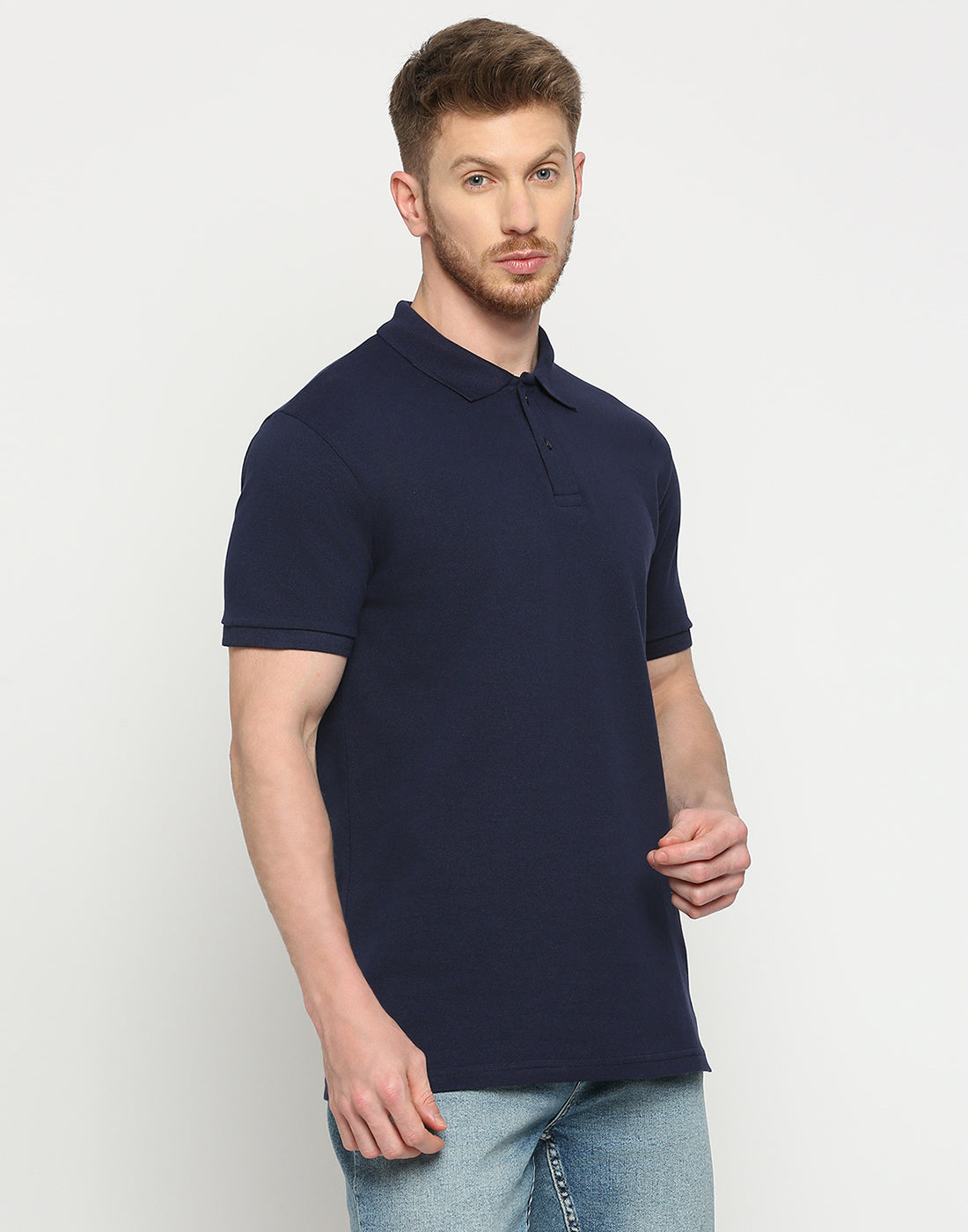 BLACK &amp; NAVY BLUE : NAVY NOIR COMBO : 2PK POLO&