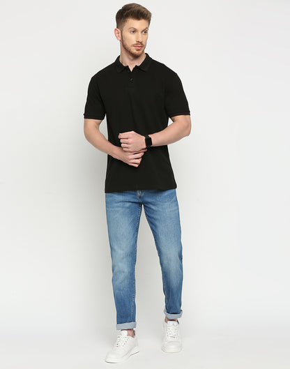 BLACK : THE CORE POLO