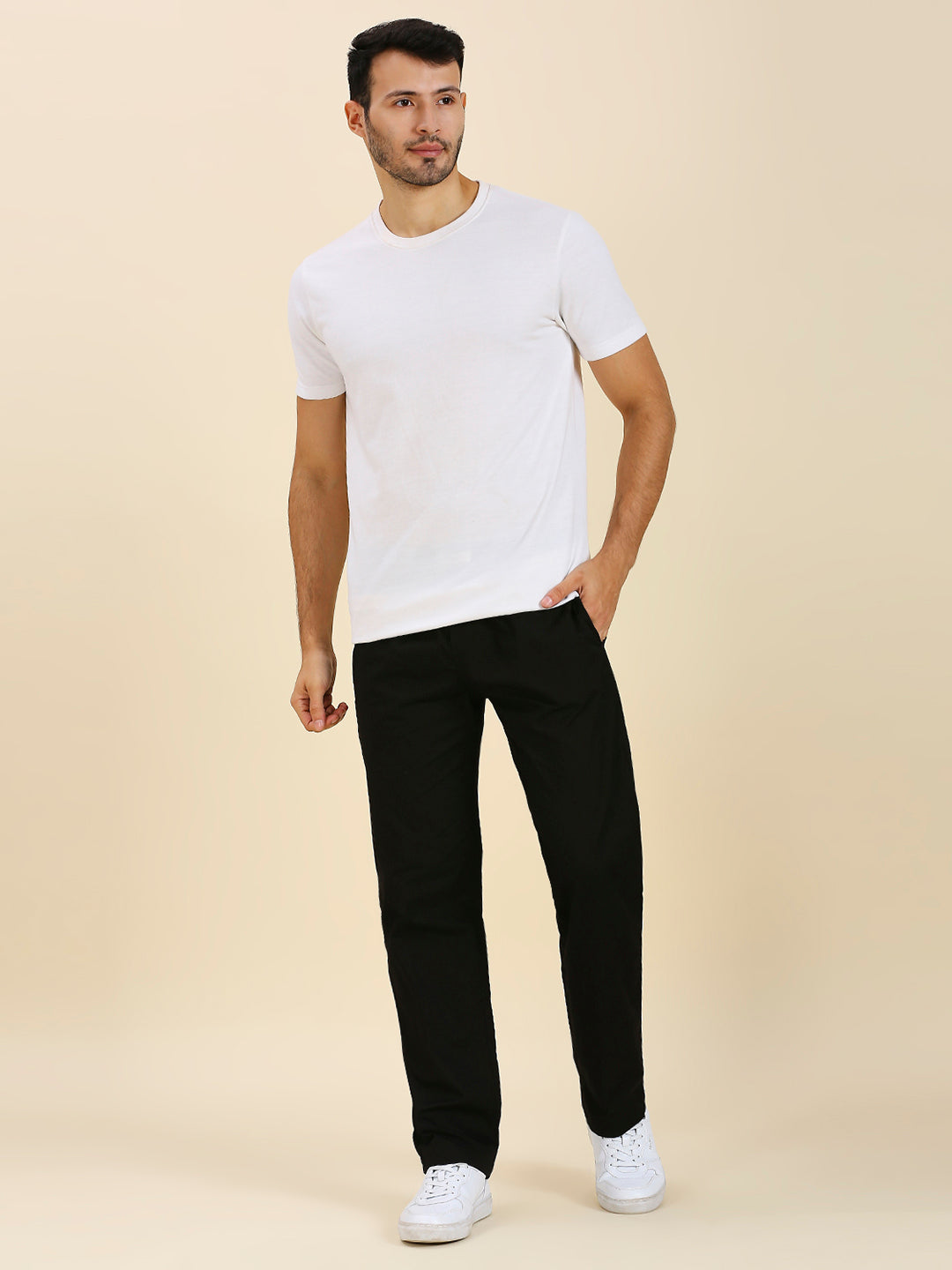 Black Pure Cotton Pyjamas