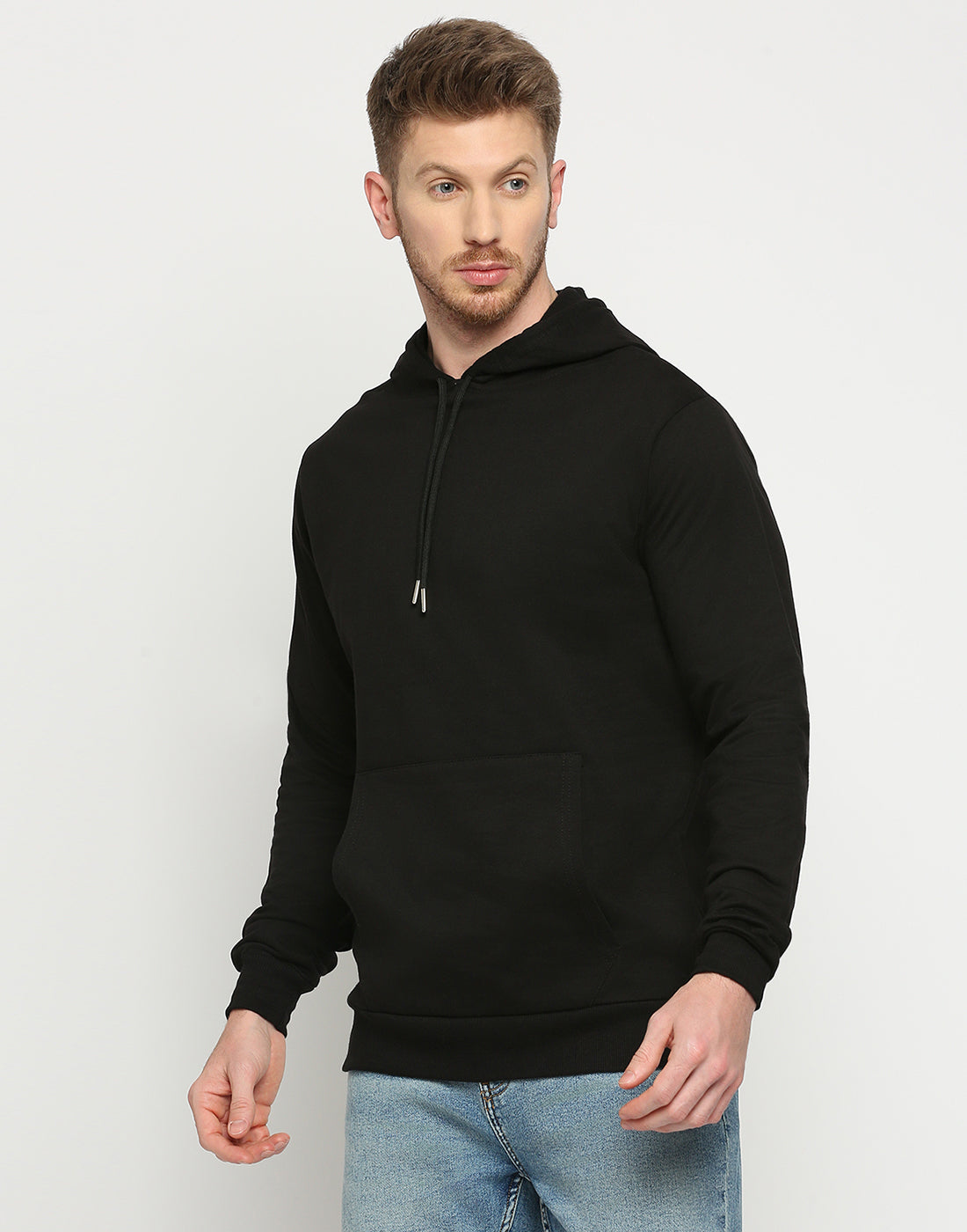 BLACK : RELAXED PULLOVER