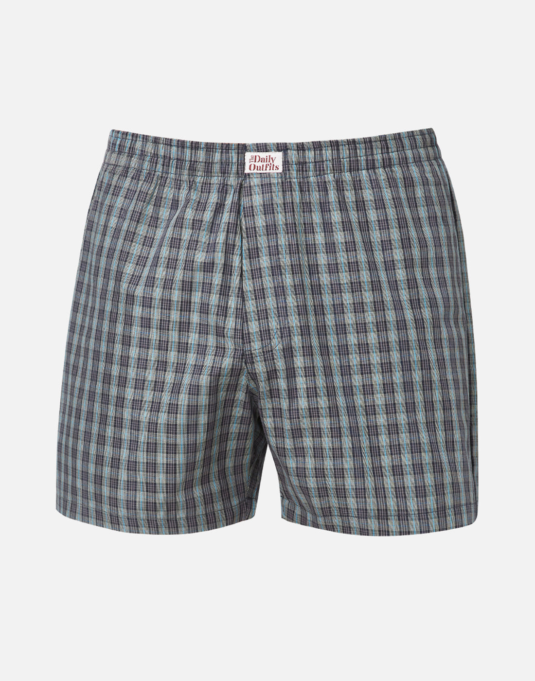 Tri Checked Cotton Woven Boxers