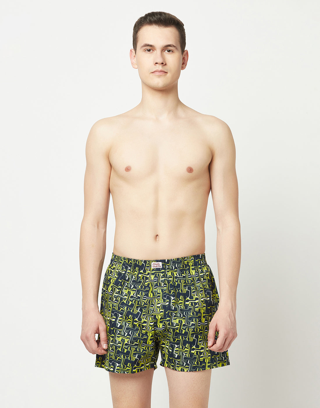 Deja Vu Cotton Woven Boxers