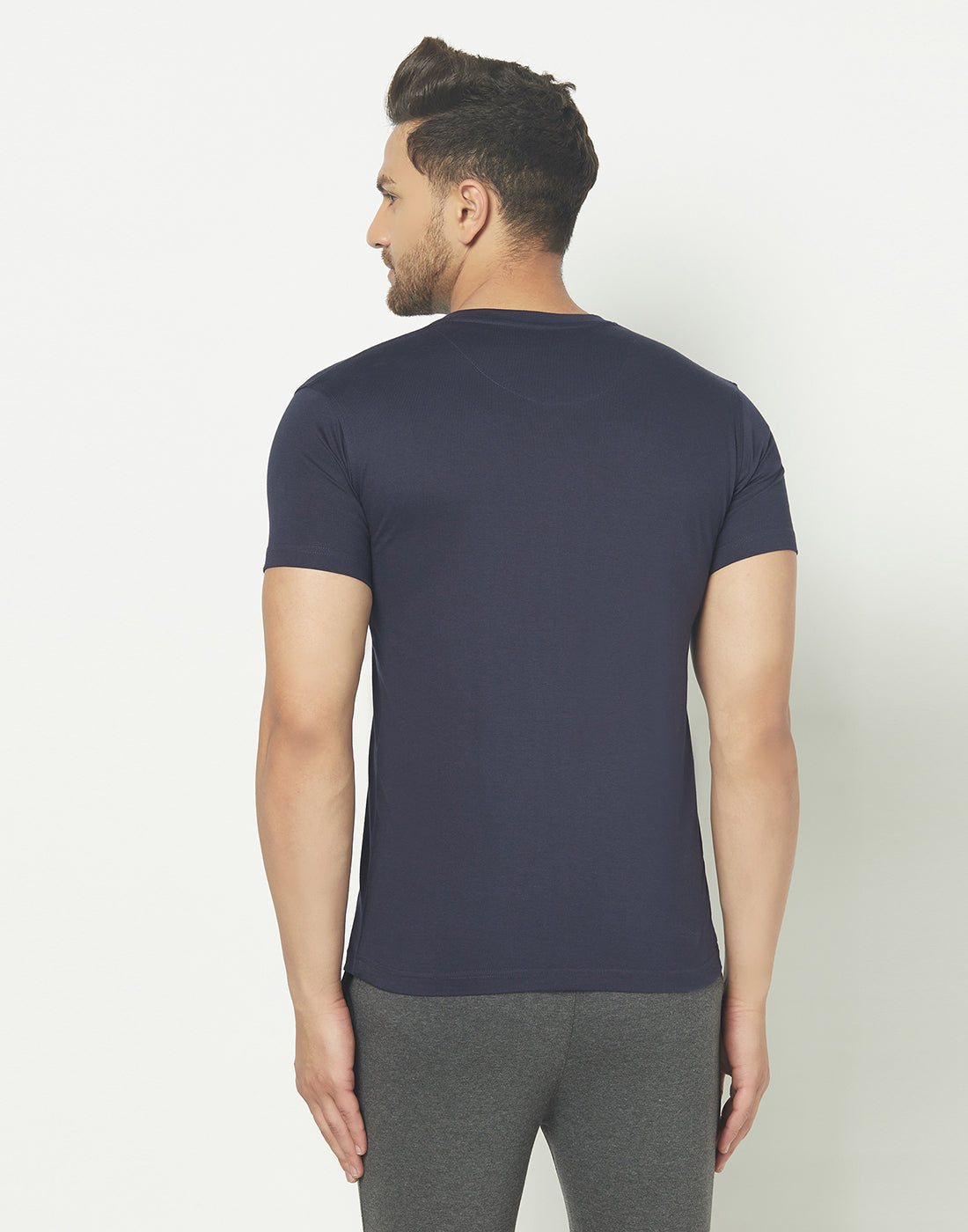 V-Neck Navy T-shirt