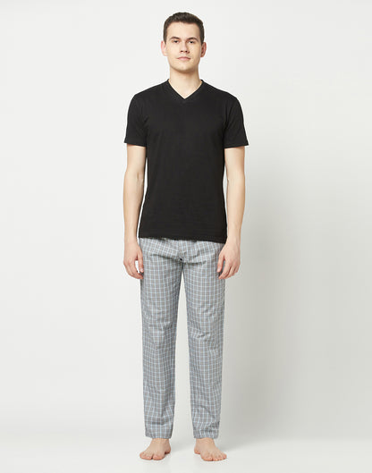 Dupplin Checked Cotton Woven Pyjamas